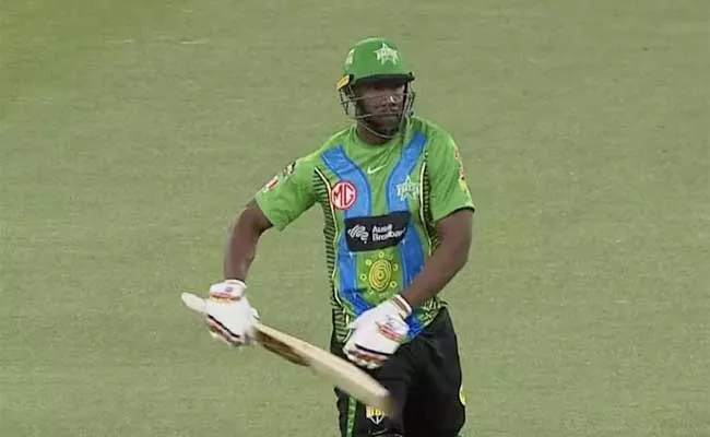 Andre Russell Shine With Bat In Big Bash League Against Sydney Thunder - Sakshi