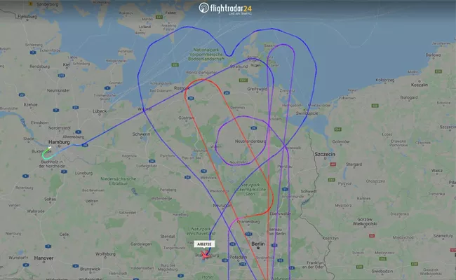 Airbus A380 Test Ride In The Sky In heart route - Sakshi