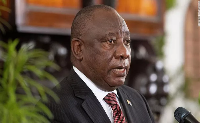 South African President Cyril Ramaphosa tests positive for Covid-19 - Sakshi