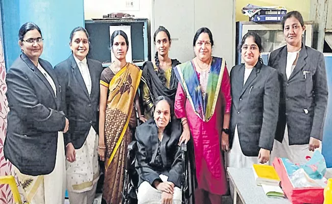 Telangana: Disability Women Become Lawyer In Bhadradri Kothagudem District - Sakshi