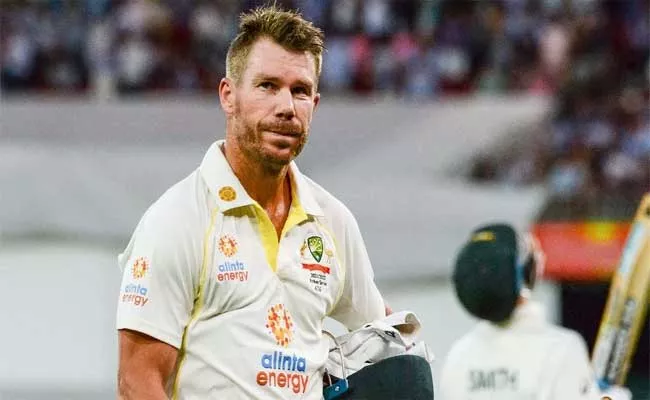 Ashes series 2021 2nd Test: Warner Misses Century Again - Sakshi