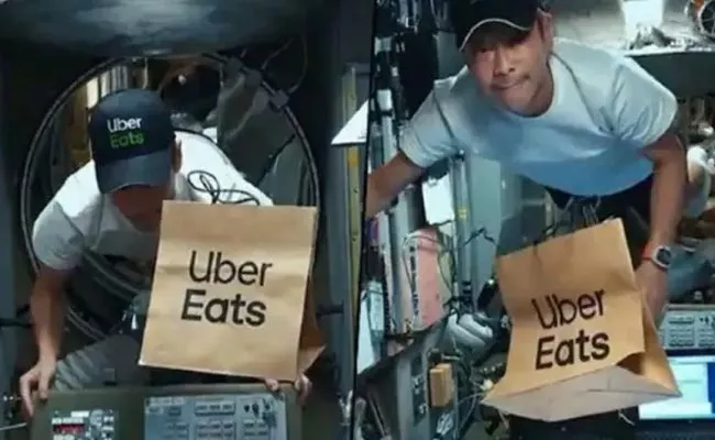 Japanese Billionaire Delivers Uber Eats Food To International Space Station Video Goes Viral - Sakshi