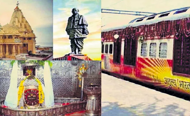 Special tourist trains for Pilgrimages says IRCTC Tourism Officer Kishore - Sakshi