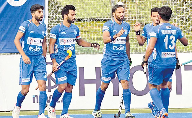 Indian Hockey Team Vs Japan Last League Match Asia Champions Trophy - Sakshi