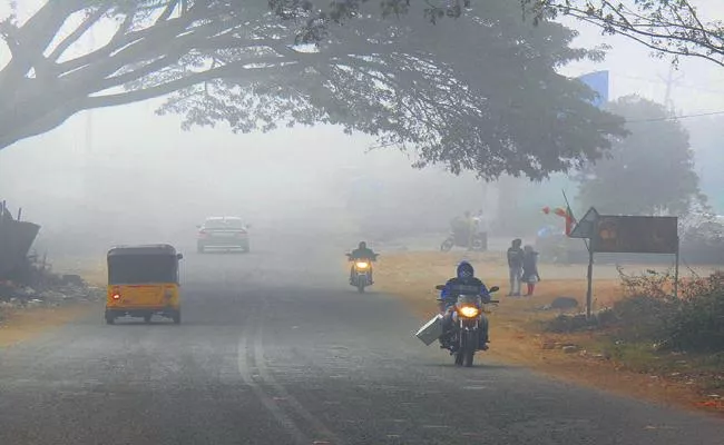 Increased cold intensity in Andhra Pradesh - Sakshi