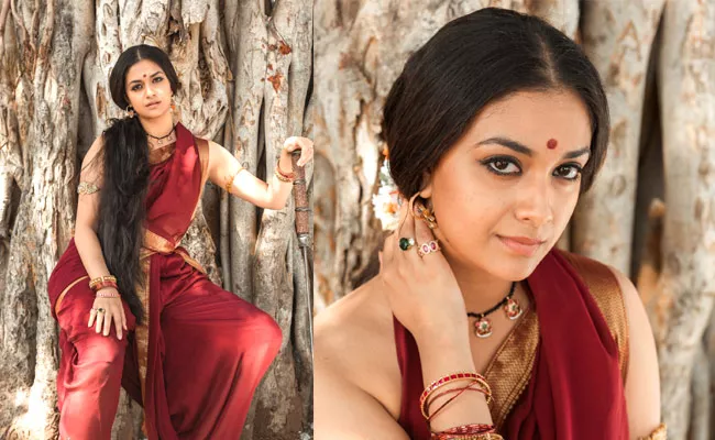 Marakkar: Keerthy Suresh Shares Inspiration Of Her Looks As Aarcha - Sakshi