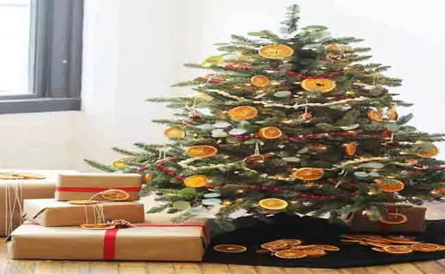 Home Decoration In Christmas Time With Fragrance - Sakshi