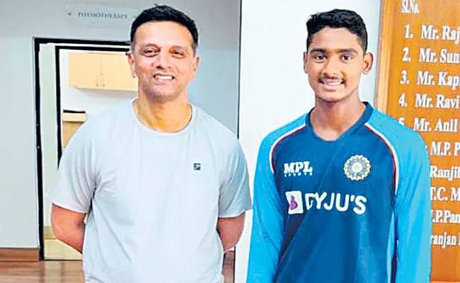 U 19 World Cup 2022 Indian Squad Telugu State Players Sheikh Rashid Rishith Reddy Placed - Sakshi