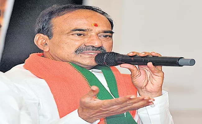 Telangana: MLA Etela Rajender Fires On CM KCR - Sakshi