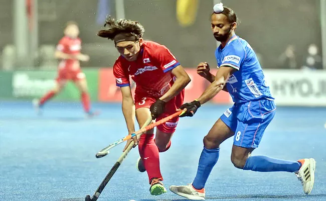 India Lose To Japan 3-5 In Semi-Final  Hockey Asia Champions Trophy - Sakshi