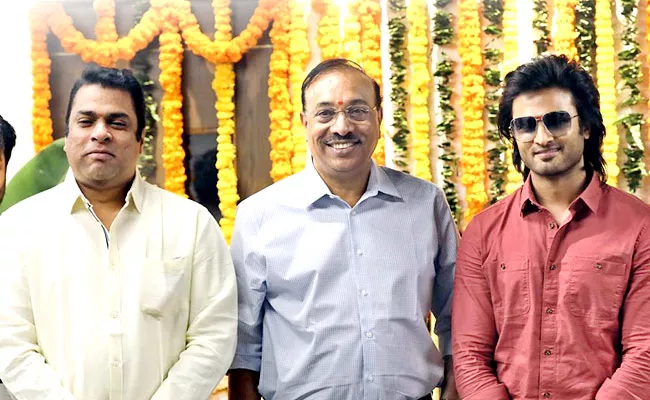 Sudheer Babu and Harshavardhan New film launched - Sakshi