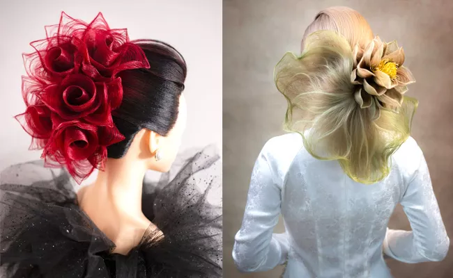 Vietnam Hairstylist Creates Spectacular Flower Shaped Designs - Sakshi