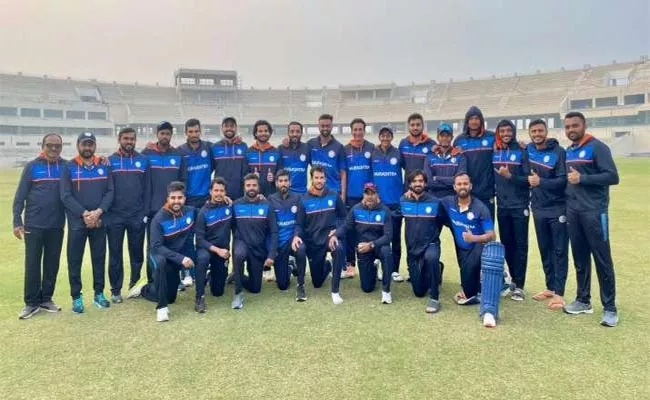 Vijay Hazare Trophy 2021: Series win by 7 wickets, Enter Semifinals - Sakshi