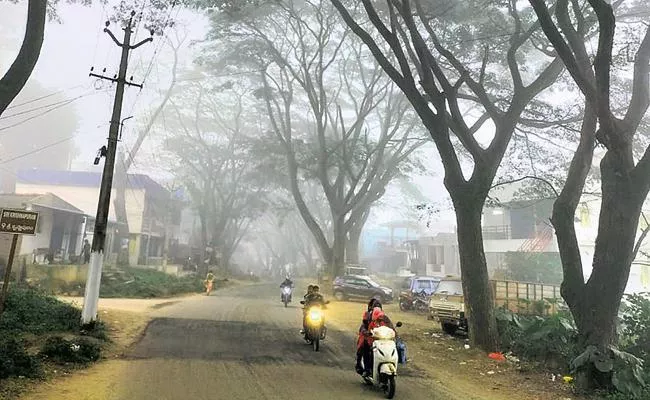 Cold intensity increased across Andhra Pradesh - Sakshi