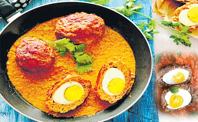 Non Vegetarian Nargisi Kofta, Chicken Xacuti Recipes Easy Made Tips - Sakshi