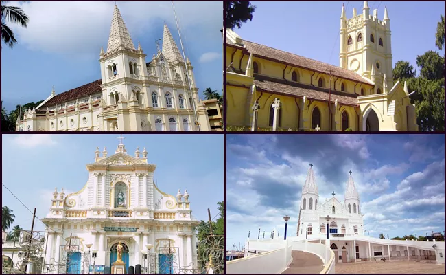 Few Famous And Magnificent Churches in India - Sakshi