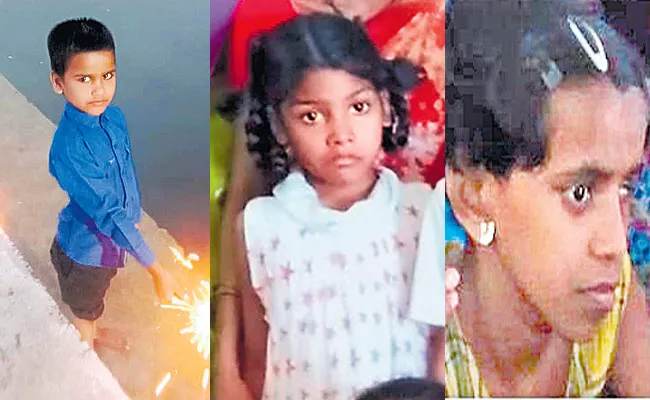 Three Girls Fell Into Cellar Pit And Died In KPHB Hyderabad - Sakshi