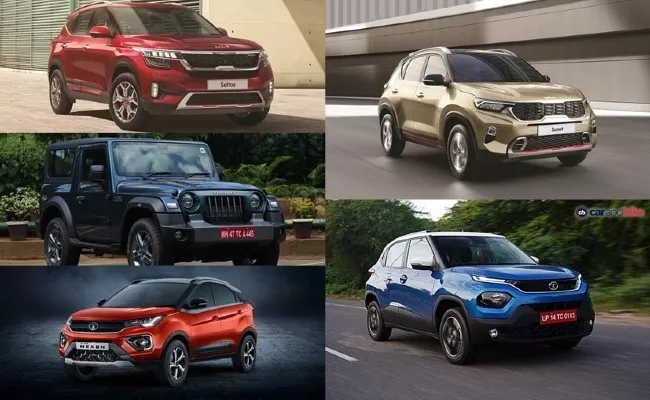 Top Five Most Searched SUVs on Google in 2021 - Sakshi