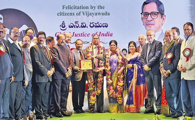 CJI NV Ramana at Civil Society Honors Ceremony - Sakshi