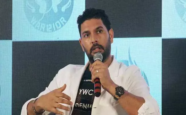 Yuvraj Singh Bat Flies To Space Becomes First Minted NFT Ever To Be Sent In Orbit - Sakshi