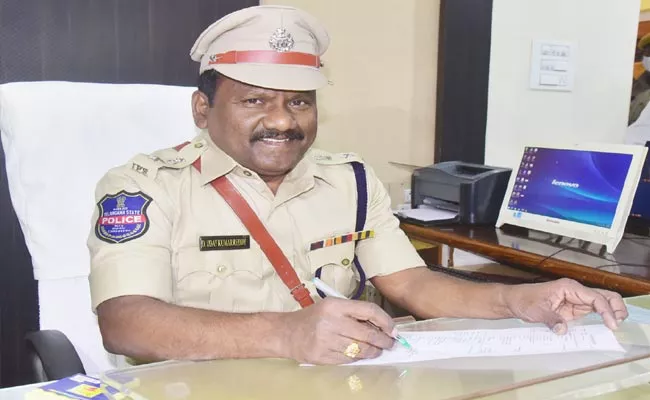 Happy to be Back to District: Adilabad SP Udaykumar Reddy - Sakshi