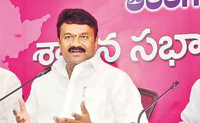 Talasani Srinivas Yadav Comments On Trslp Meeting Press Meet - Sakshi