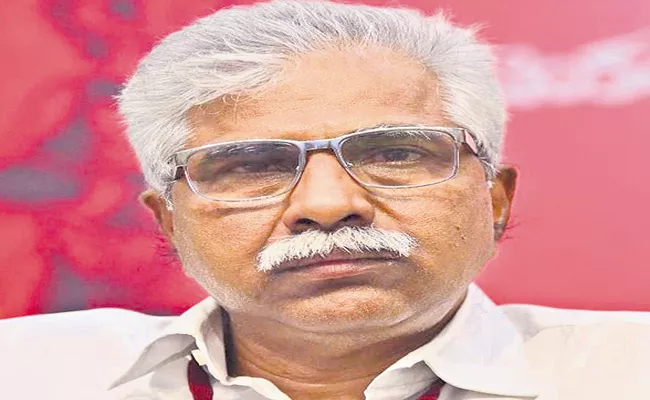 Srinivasa Rao as CPM state secretary of Andhra Pradesh - Sakshi