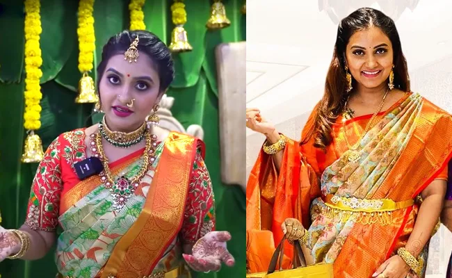 TV Actress Naveena Dream House Warming Ceremony Video Goes Viral - Sakshi