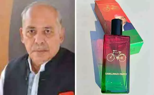 IT  Raids SP MLC Pushpraj Jain Maker Samajwadi Perfume Over Tax Evasion - Sakshi