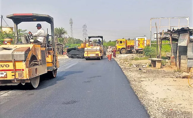 Accelerate tasks across Andhra Pradesh Rehabilitation of roads - Sakshi