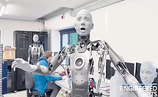 World Most Advanced Humanoid Robot Is Unveiled In UK Lab - Sakshi