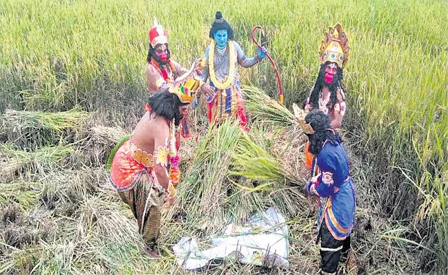 Koti Talambralu Preparing For Sitarama Wedding In East Godavari - Sakshi