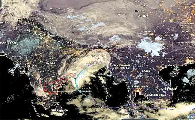 Cyclone Jawad Update: Low Pressure Intensifies Into Storm - Sakshi