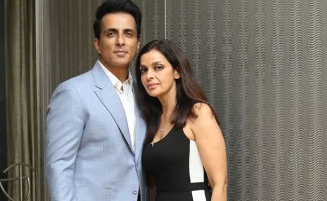 Sonu Sood Wishes On His Wife Sonali Birthday With Emotional Post - Sakshi