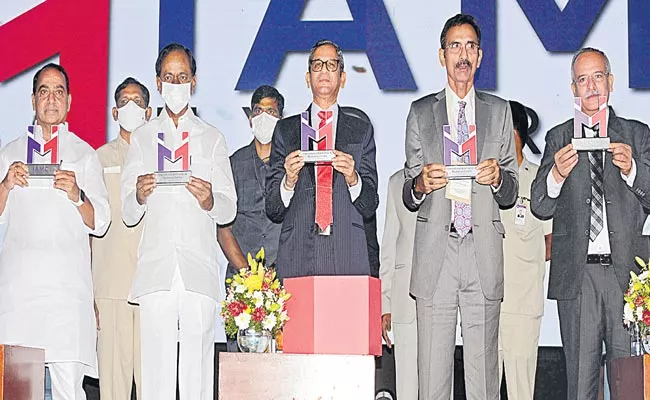 Justice NV Ramana Speech At International Center For Commercial Arbitration And Mediation Center - Sakshi