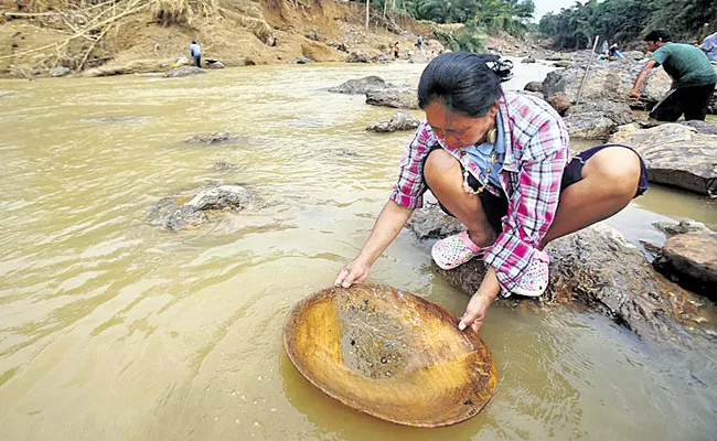 The Search For Gold Become a Major Occupation In Thailand - Sakshi