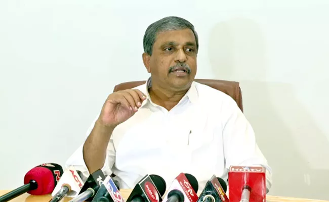 Sajjala Ramakrishna Reddy Counter Attack To Chandrababu On OTS - Sakshi