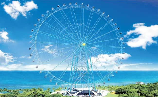 Establishment of London Eye style megawheel in Vizag - Sakshi