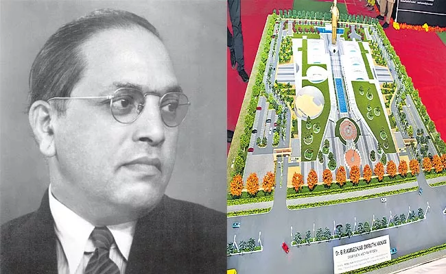 BR Ambedkar Memorial Park: Ambedkar Birth Anniversary In Vijayawada AP - Sakshi