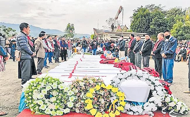 Nagaland Civilians Killings: Police Files Murder Case Against Security Forces - Sakshi