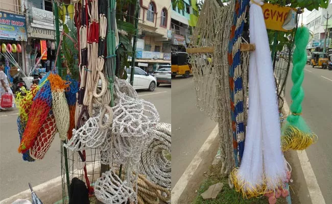 Threads Special Market In Visakhapatnam District - Sakshi