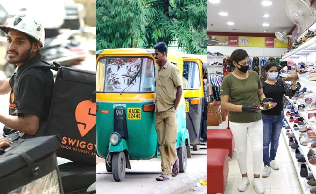 Gst On Cab Aggregators food Aggregators footwear From Today - Sakshi