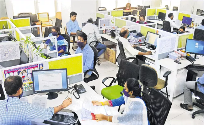 Double profit for employees with PRC in Andhra Pradesh - Sakshi