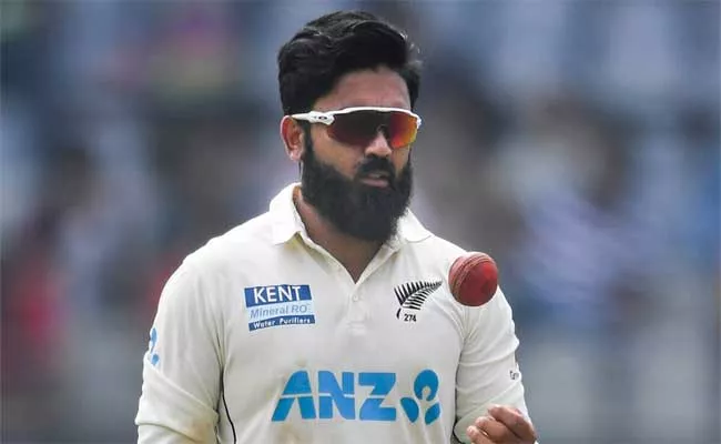 New Zealand Spinner Ajaz Patel Wins ICC Player Of The Month Award For December - Sakshi