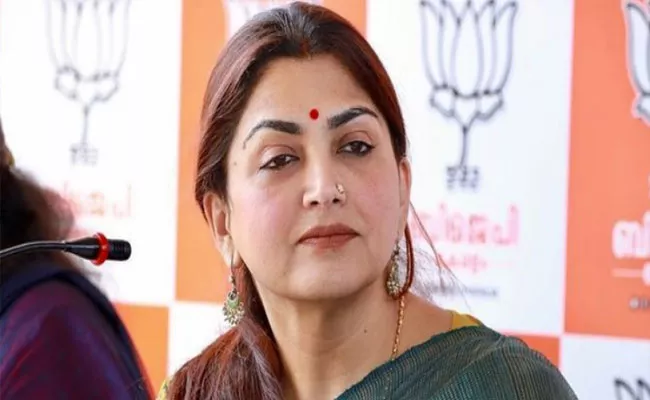 Actress Khushbu Sundar Tested Coronavirus Positive - Sakshi