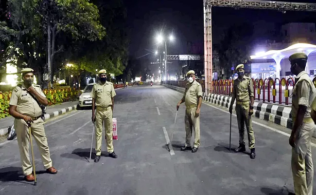 Andhra Pradesh Imposes Night Curfew - Sakshi