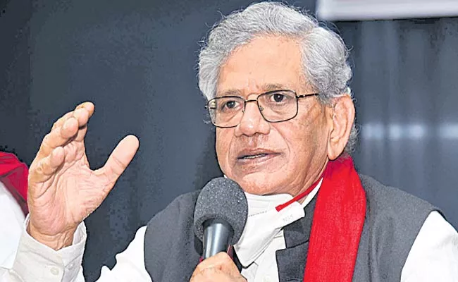 Sitaram Yechury Says Anti BJP Wave Blowing Across The India - Sakshi