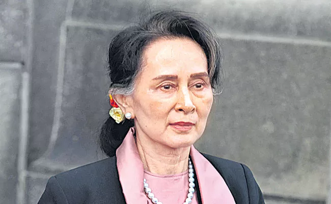 Aung San Suu Kyi jailed for four Years - Sakshi