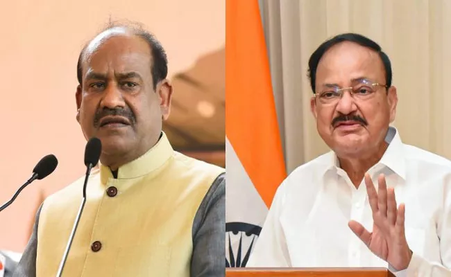 Venkaiah Naidu, LS speaker seek Covid protocol review - Sakshi