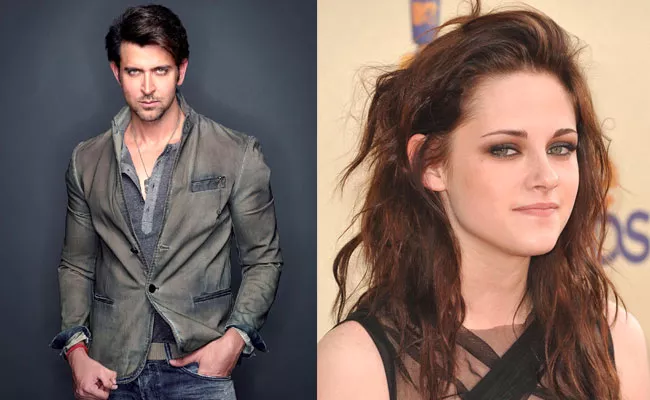 Kristen Stewart Wants Her Child Is Look Like To Hrithik Roshan - Sakshi